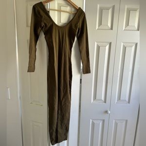 Los Angeles Apparel GARMENT DYE LONG SLEEVE UNITARD